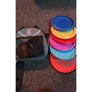 Disc Golf Set with 6 Discs and Mini Disc and Starter Disc Golf Bag
